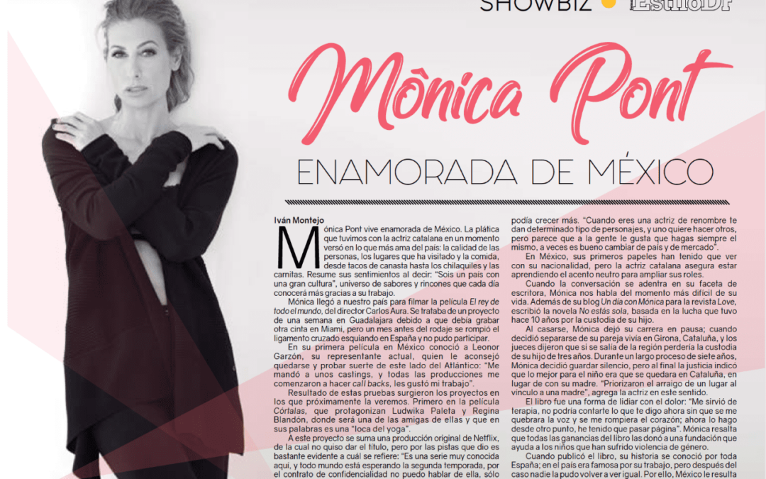 Entrevista para la revista mexicana «Estilo DF»